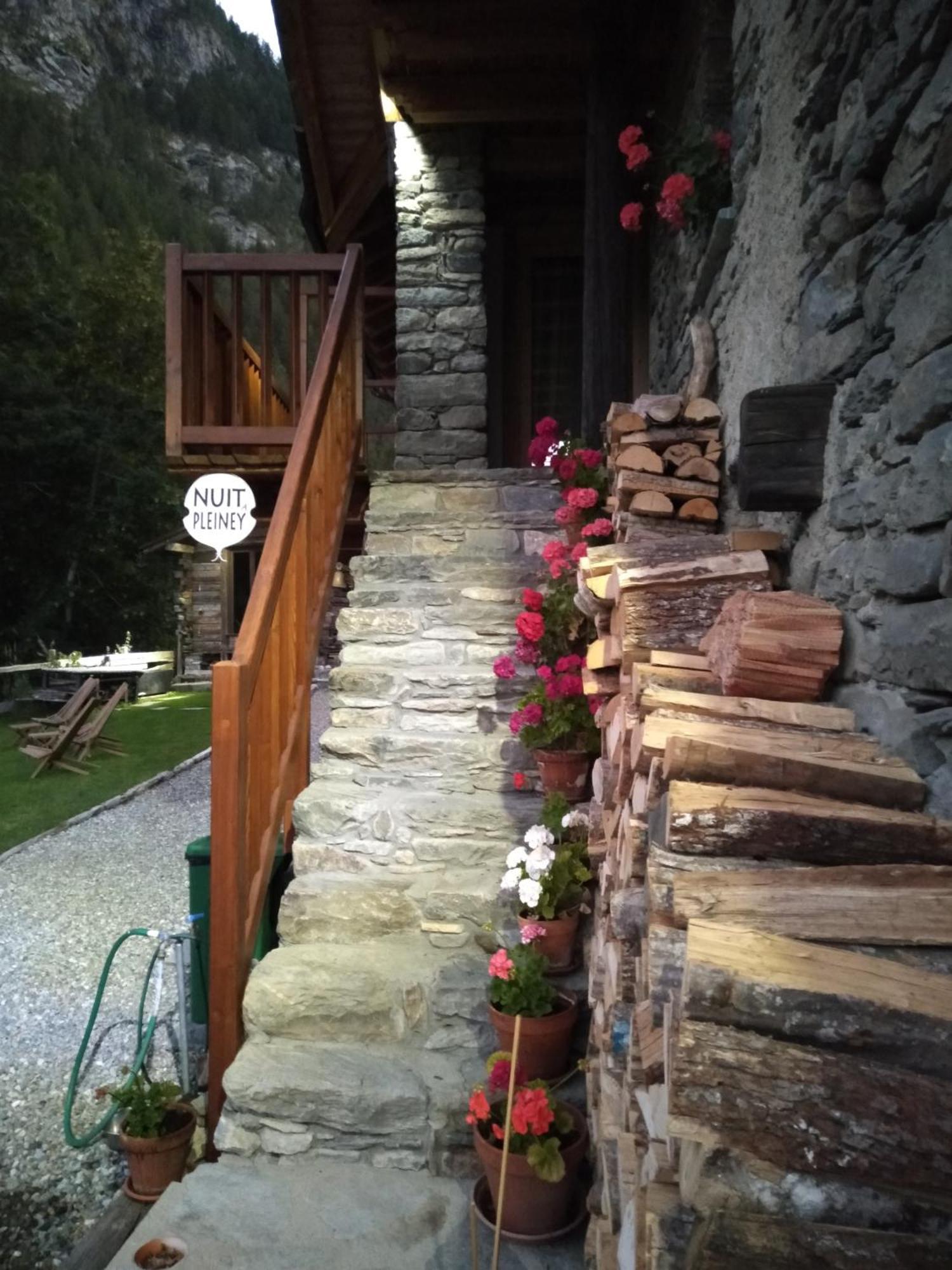 Nuit A Pleiney Bed & Breakfast Saint Rhemy en bosses Bagian luar foto